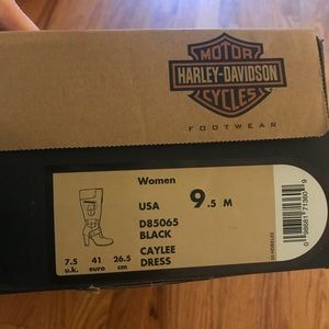 Harley Davidson riding boots